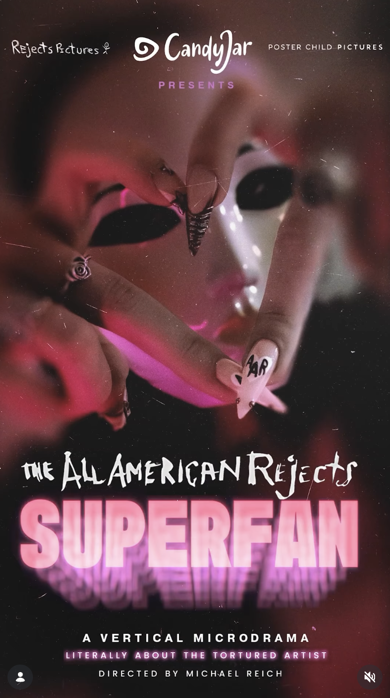 The poster for "The All-American Rejects: Superfan" | Source: instagram/therejects