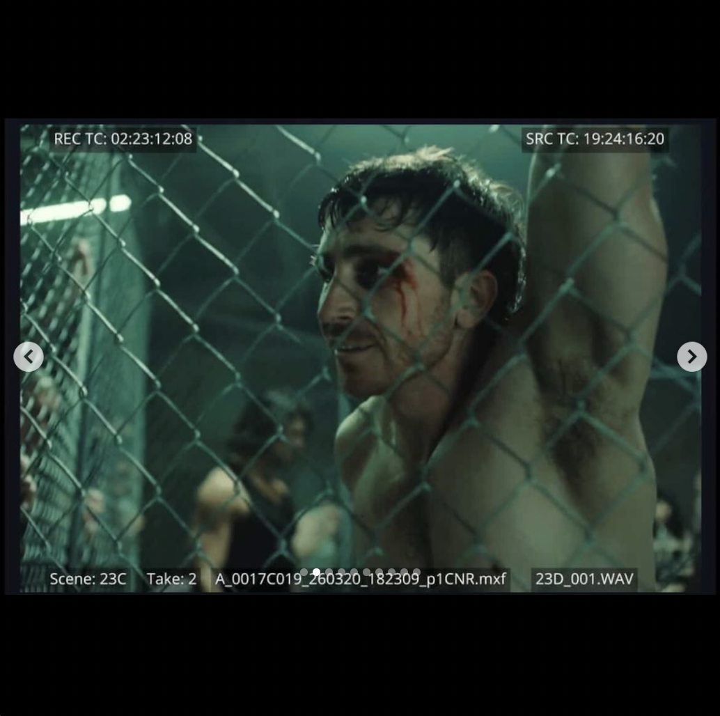 Haulston Mann behind the scenes of "Fight Dirty" | Source: instagram/haulstonmann