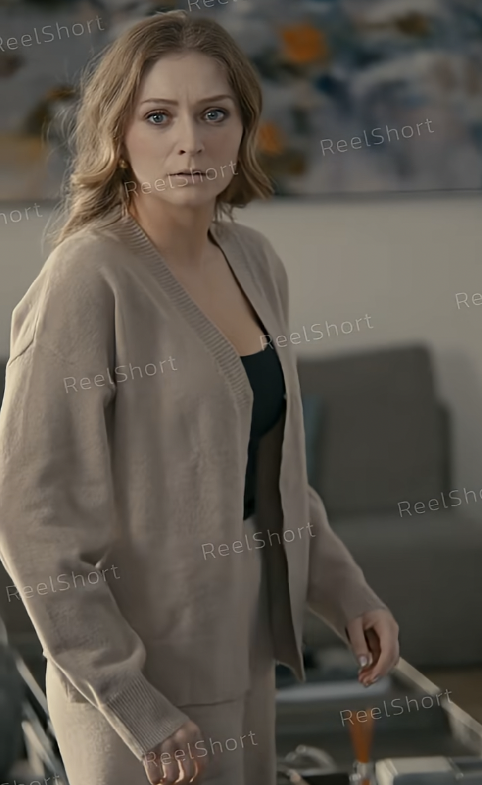 Haley Lohrli as Esther in "My Duplicated Husband" | Source: youtube/reelshortapp