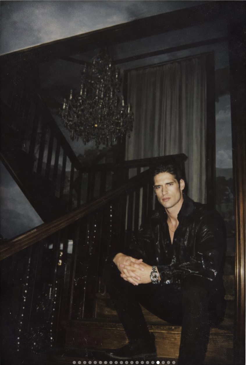 John Jamieson Michaels behind the scenes of "My Dark Romeo" | Source: instagram/gabriellefaithbrown