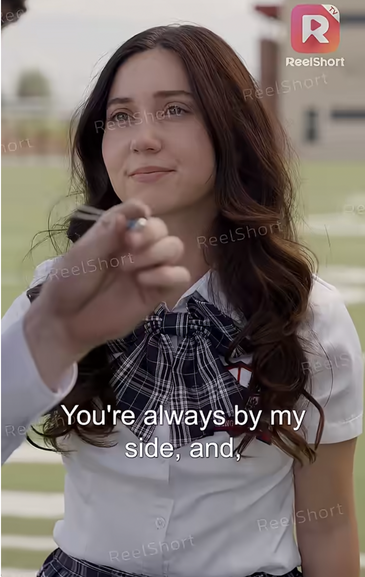 Sadie Waldron as Lily in "I'm Done Being a Yes-Man" | Source: youtube/reelshortapp