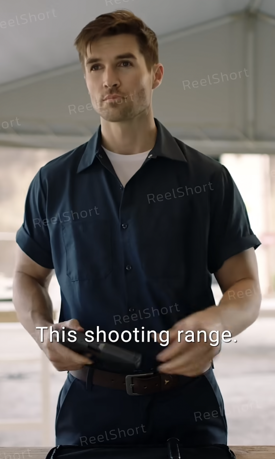 Marc Herrmann as Carl Oliver in "American Sniper: The Last Round" | Source: youtube/reelshortapp