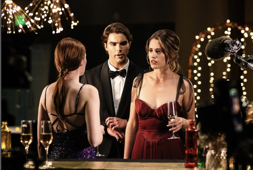 Kelsey Markell on set, posted on February 7, 2025. | Source: Instagram/kelseyannmaskell