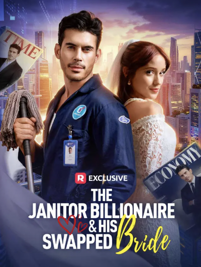 The poster for "The Janitor Billionaire & His Swapped Bride" | Source: reelshortapp