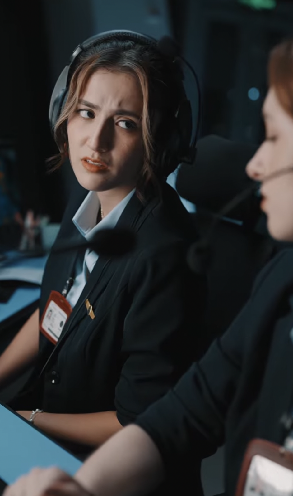 Brandise Scheuer as Maddie in in "Love Frequency at 30,000 Feet" | Source: youtube/kalostv