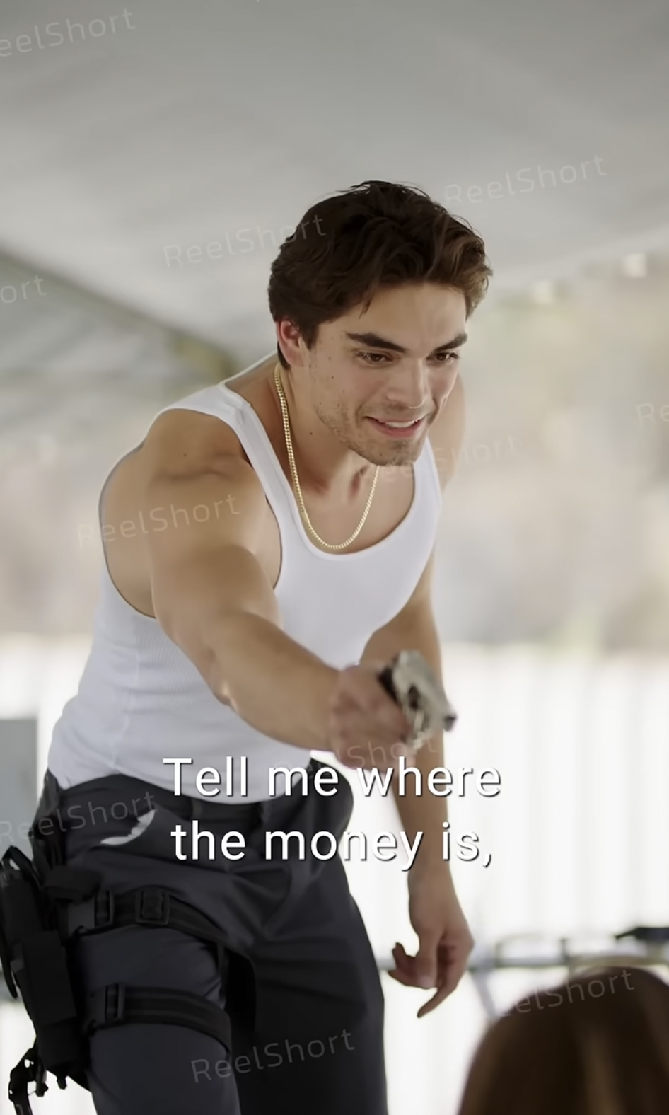 Mark Vega as Benny Burton in "American Sniper: The Last Round" | Source: youtube/reelshortapp