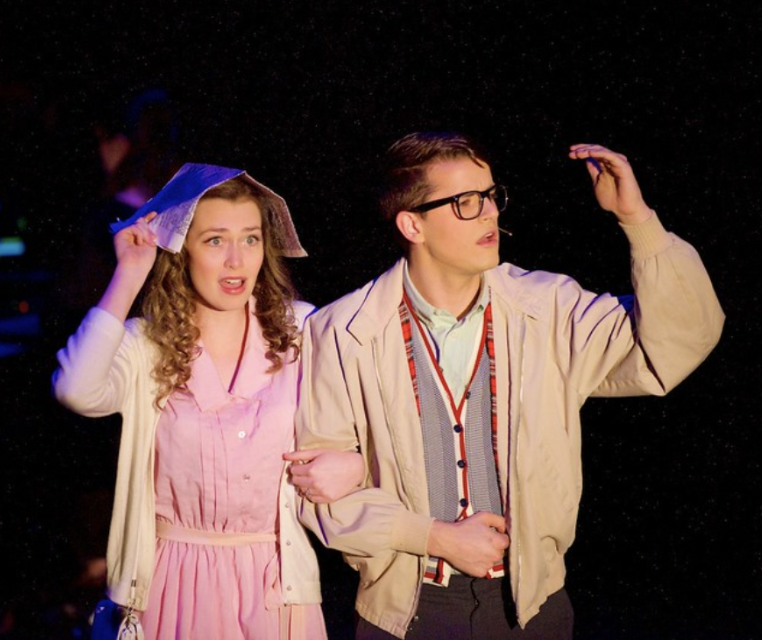 Vice portrayed Janet in The Hartt School's production of "The Rocky Horror Picture Show" in 2019 | Source: Madison Vice
