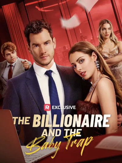 The poster for "The Billionaire and the Baby Trap" | Source: reelshortapp