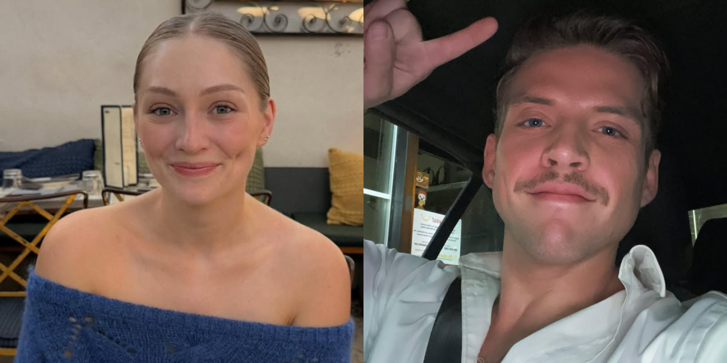 Haley Lohrli and Luke Charles Stafford | Source: Instagram/haleylohrli, Instagram/lukecharlesstafford