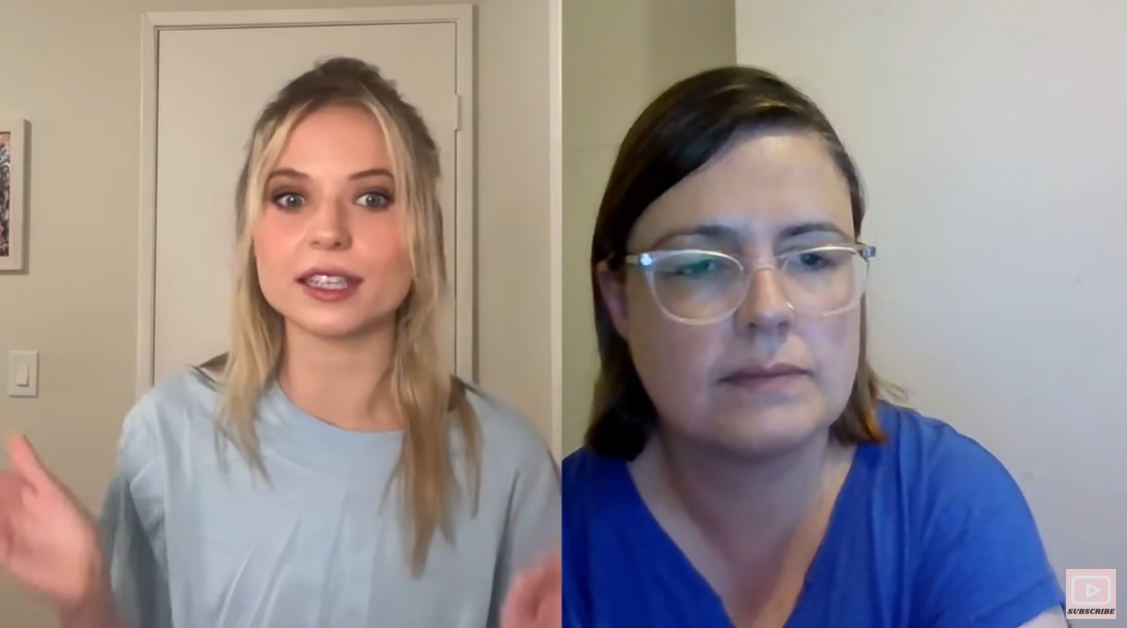 Nicole Mattox during an interview with Jen Cooper on Vertical Drama Love, as posted on August 15, 2025 | Source: YouTube/VerticalDramaLove