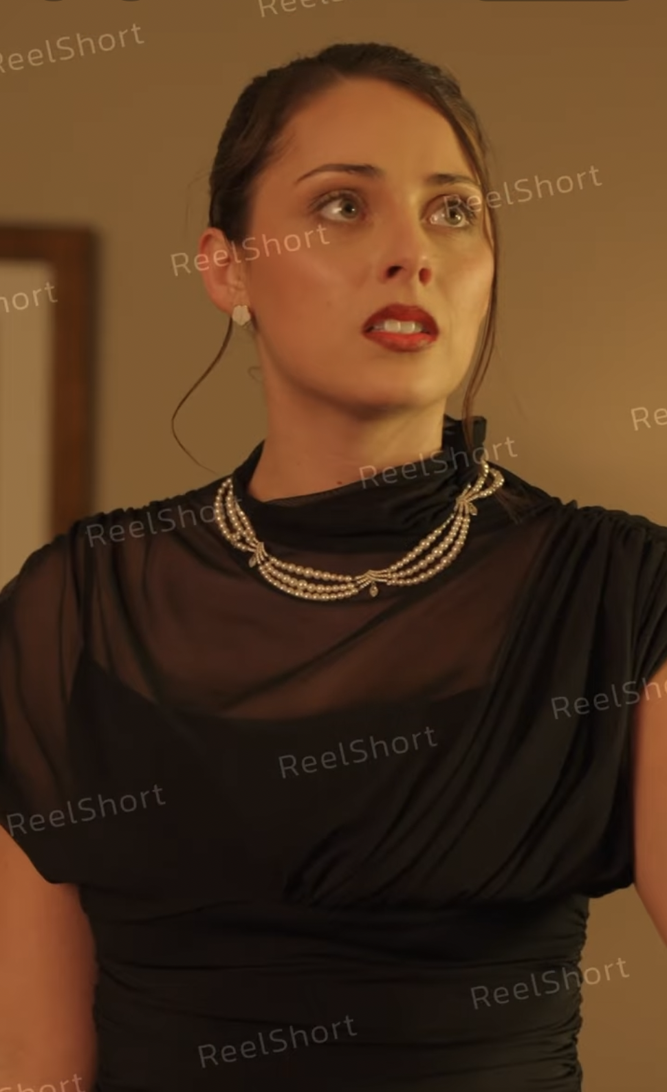 Rebecca Mary Schmautz as Elara Quinn in ""The Billionaire and the Baby Trap" | Source: instagram/reelshortapp