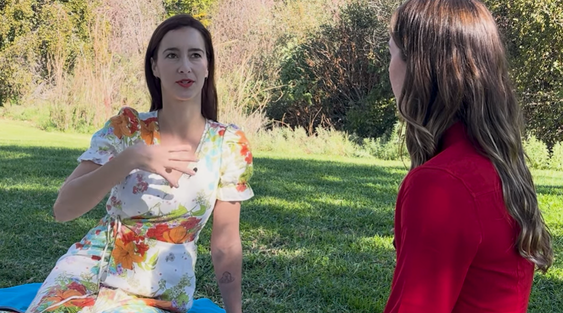 Moriah Boone talks about overcoming shyness on "Coffee & Conversations," as posted on January 12, 2025 | Source: YouTube/CoffeeConversations24