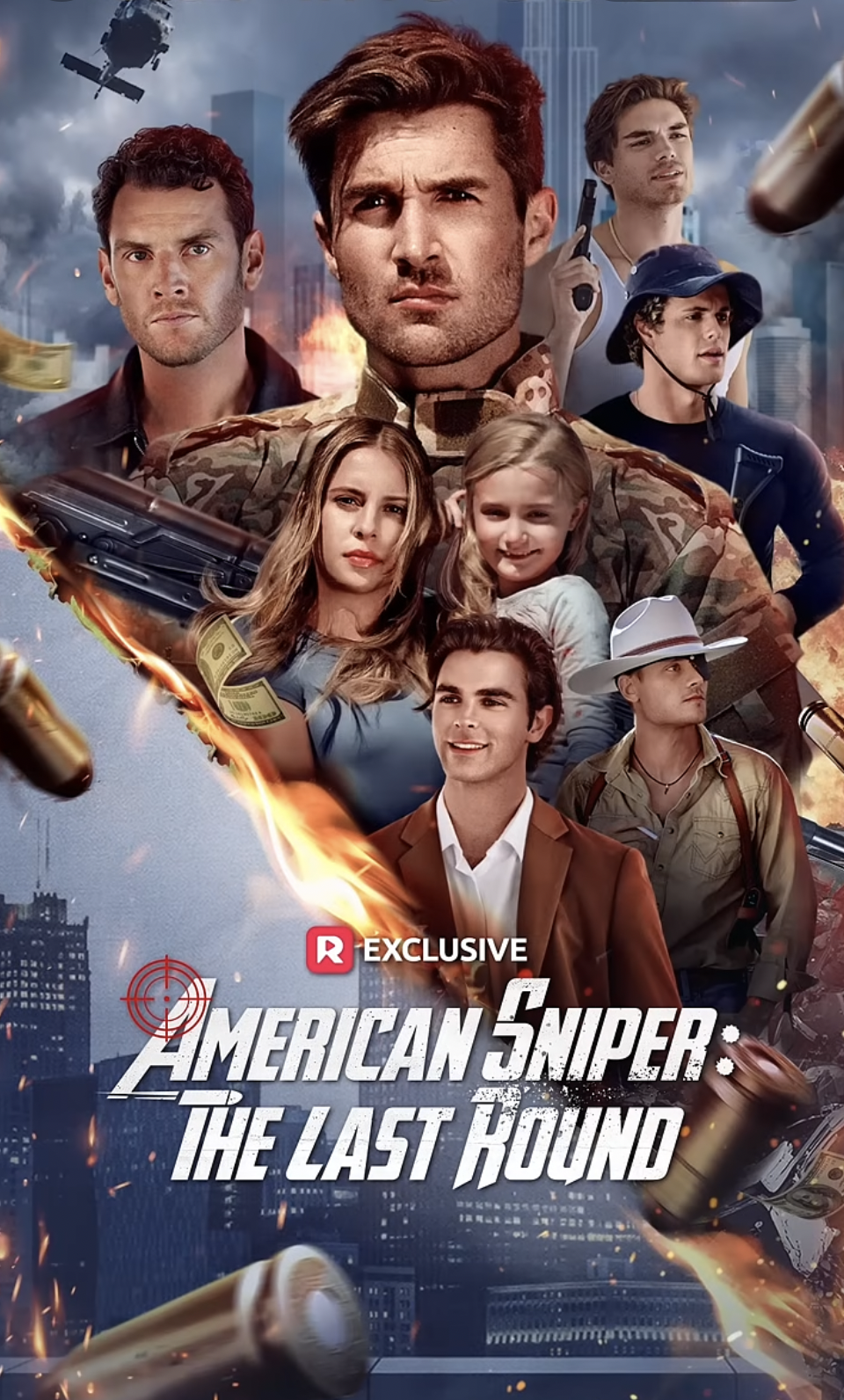 The poster for "American Sniper: The Last Round" | Source: youtube/reelshortapp