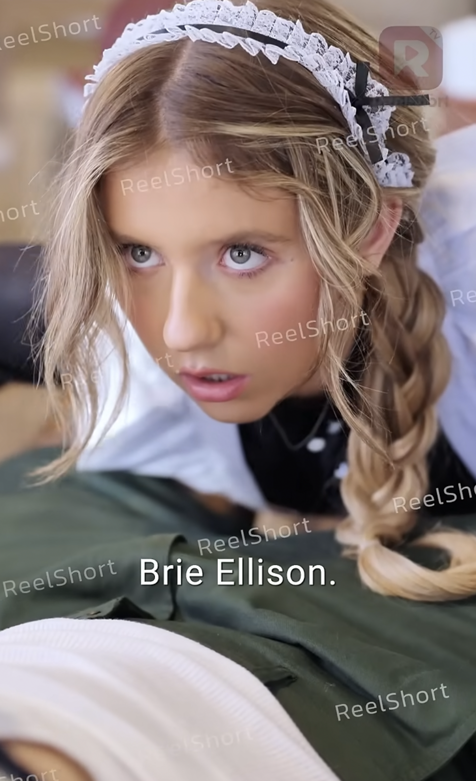 Hannah Lowery as Brie Ellison in "Tell Me Not to Love You" | Source: youtube/reelshortapp
