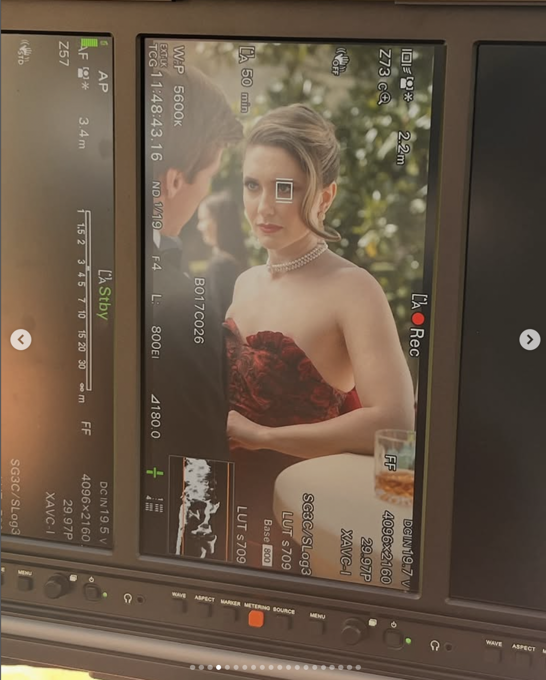 Quincey Szymeczek behind the scenes of a vertical drama shoot | Source: instagram/quinceyszymeczek