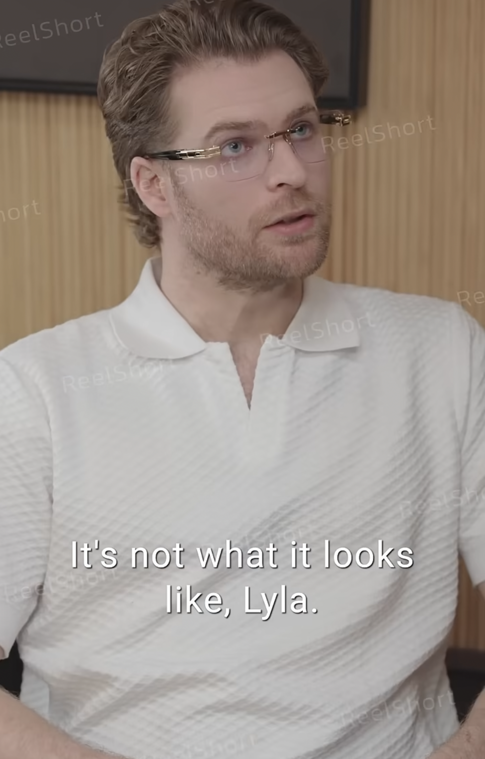 Rhett Wellington as Royce Kennedy in "Corrupting My Billionaire Boss's Heart" | Source: youtube/reelshortapp