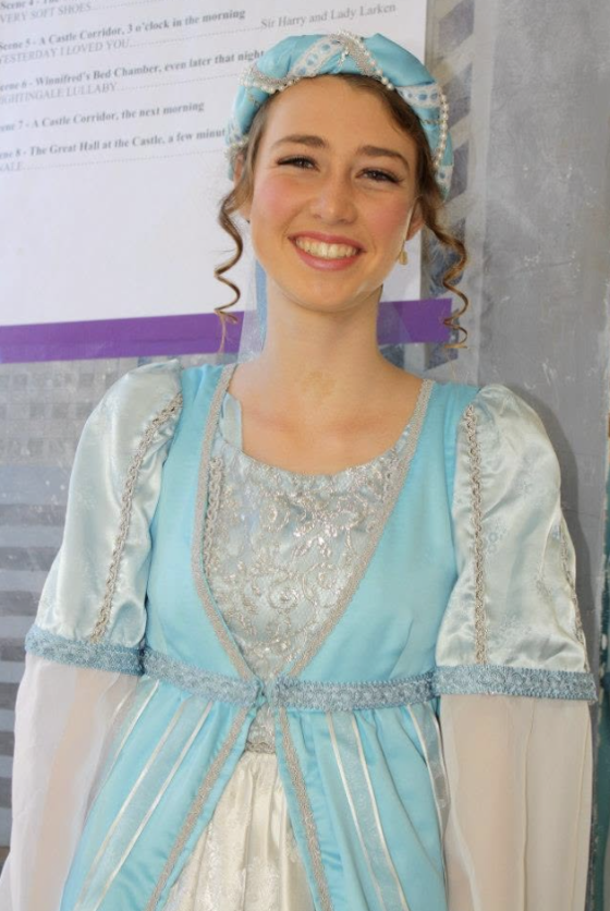 Vice landed her first leading stage role at 14 as Lady Larken in "Once Upon a Mattress." | Source: Madison Vice