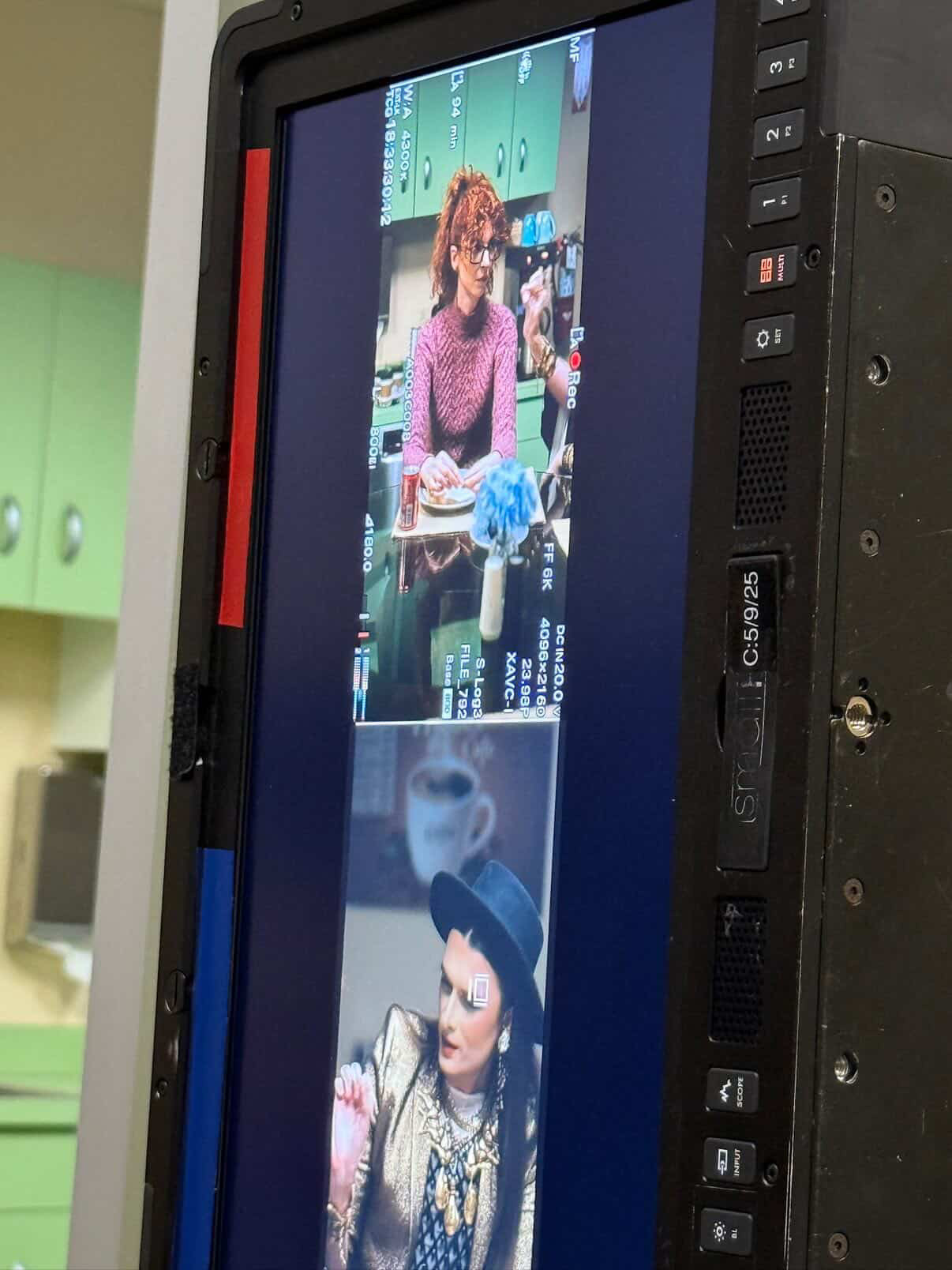 Behind-the-scenes images from the production. | Source: Juliette Cecile