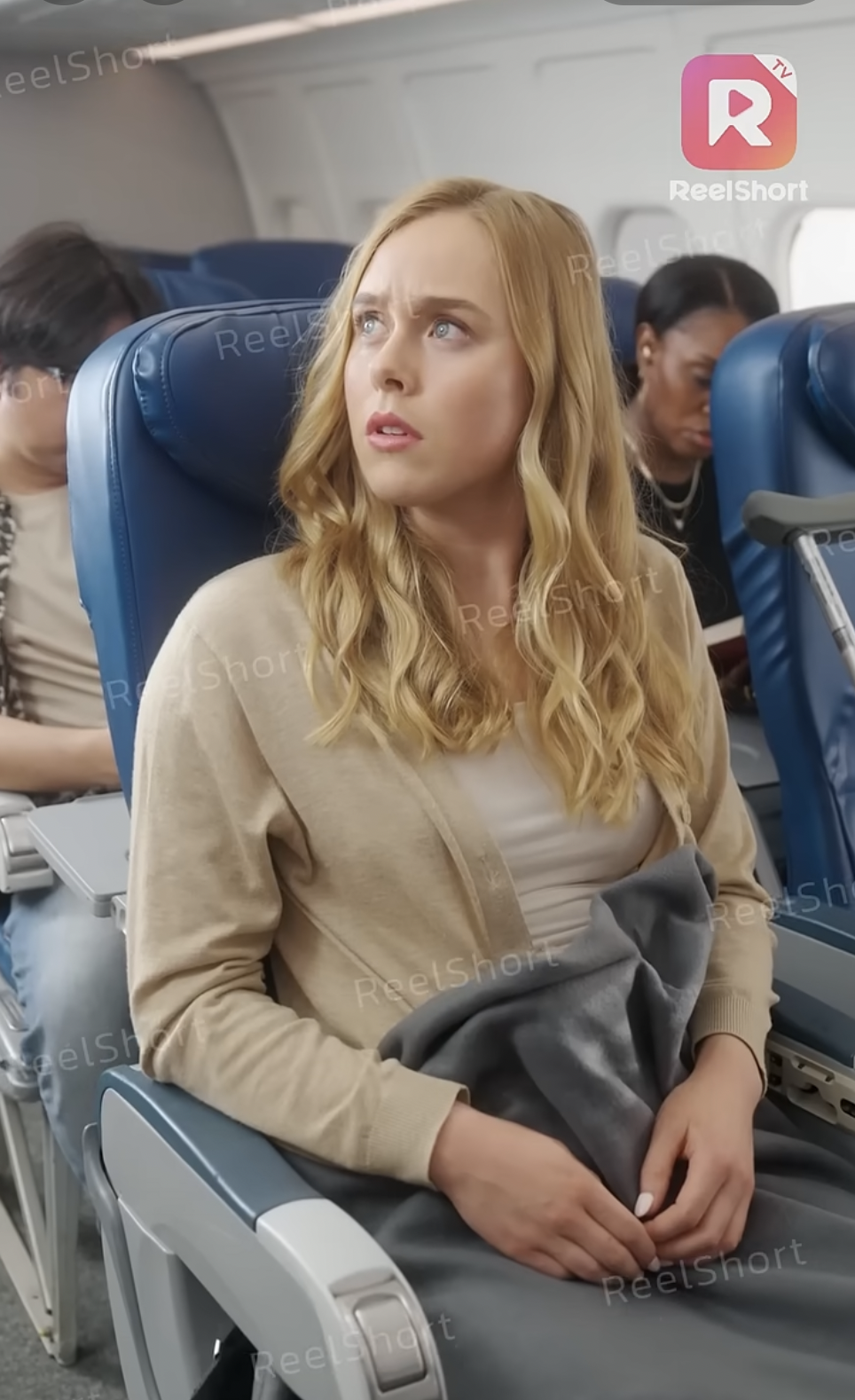 Juliet Chevelle as Eve Morgan in "The Reckoning Takes Flight" | Source: youtube/reelshortapp