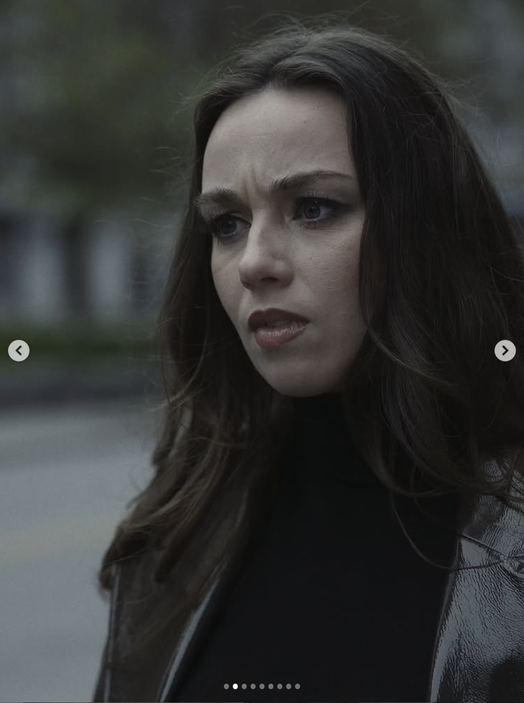 Anne-Carolyne Binette as Selene Dixon in "Her Double, His Trouble" | Source: instagram/aaroneoberst