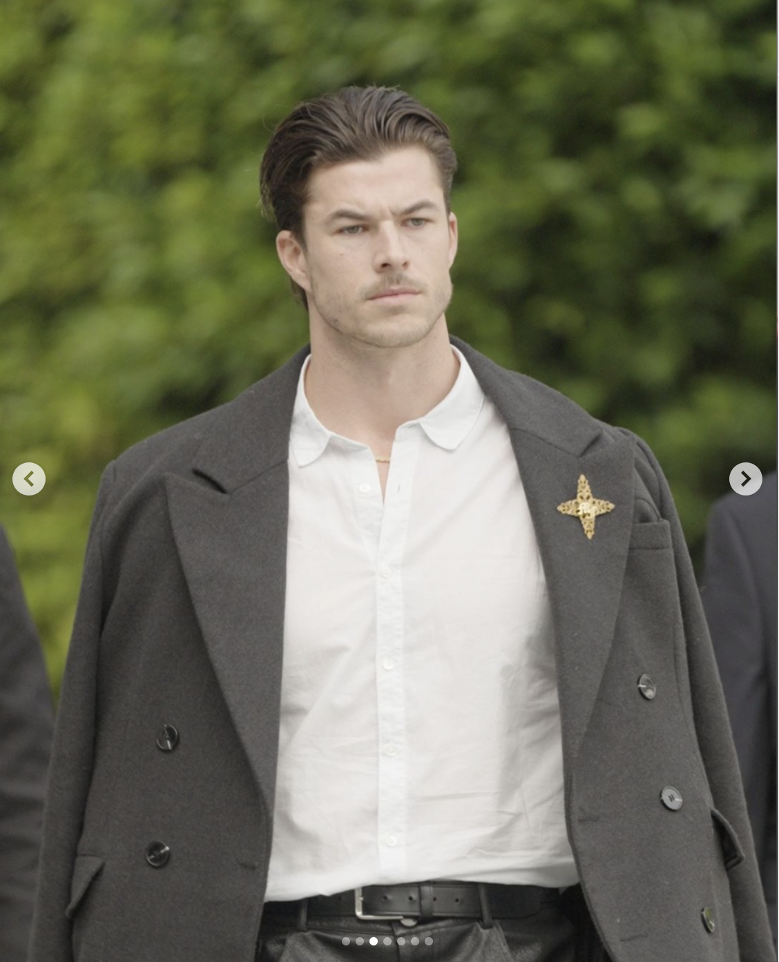 Chase Mattson as Matteo Franconi in "In the Palm of His Hand" | Source: instagram/reelshortapp