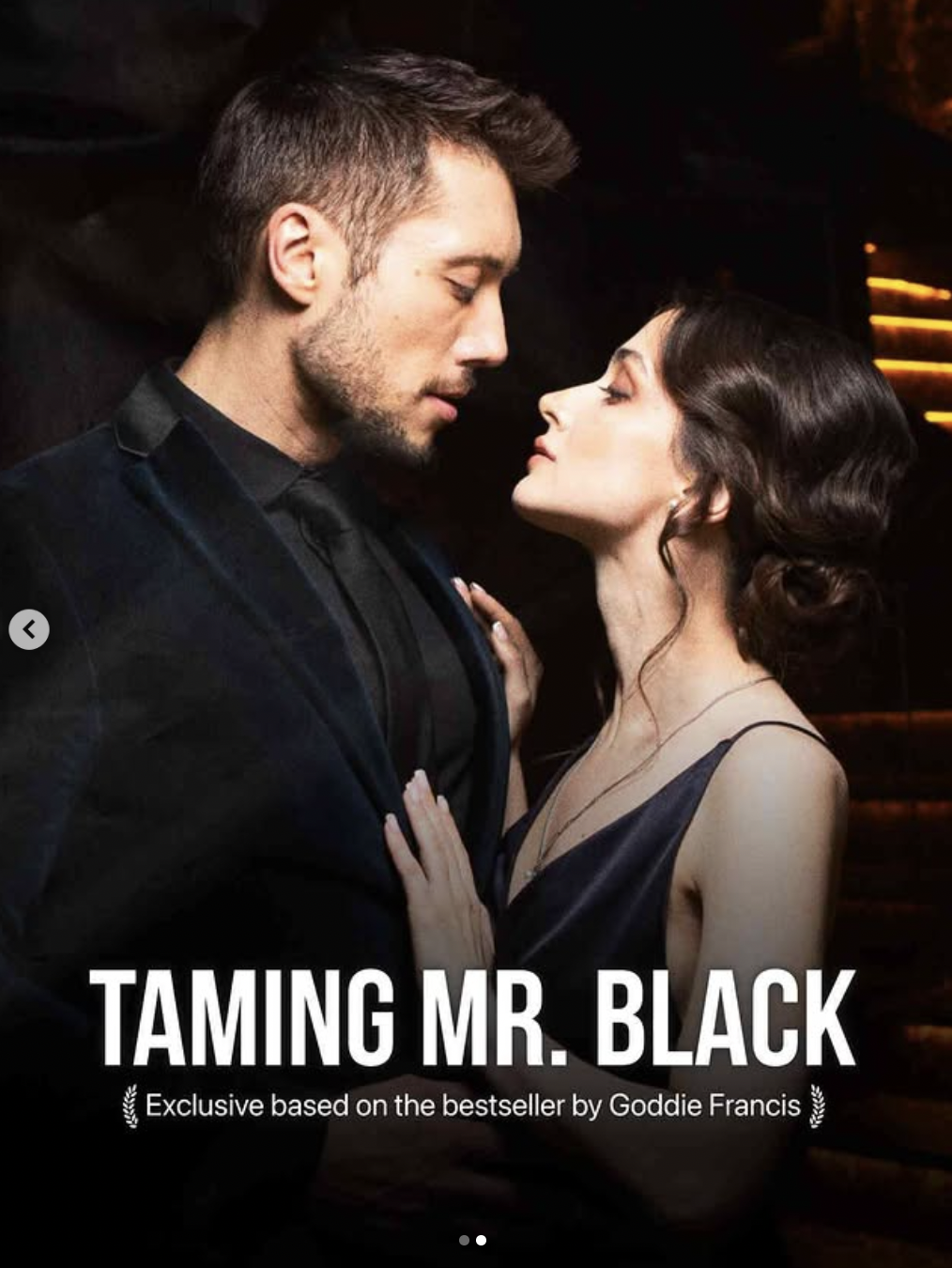 The poster for "Taming Mr. Black" | Source: instagram/taniazlova