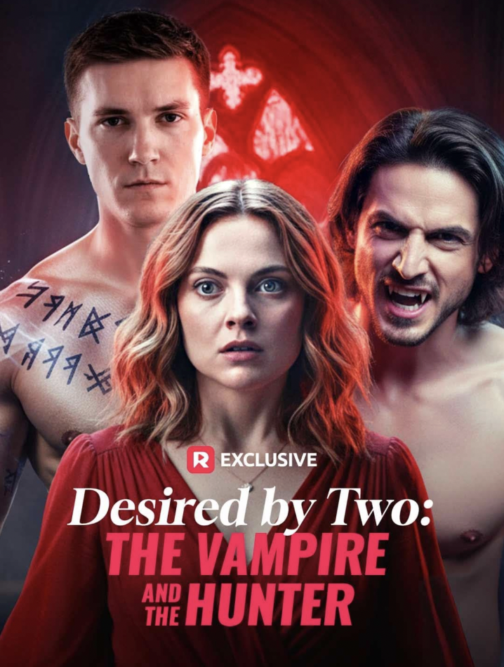 The poster for "Desired by Two: The Vampire and the Hunter" | Source: IMDb