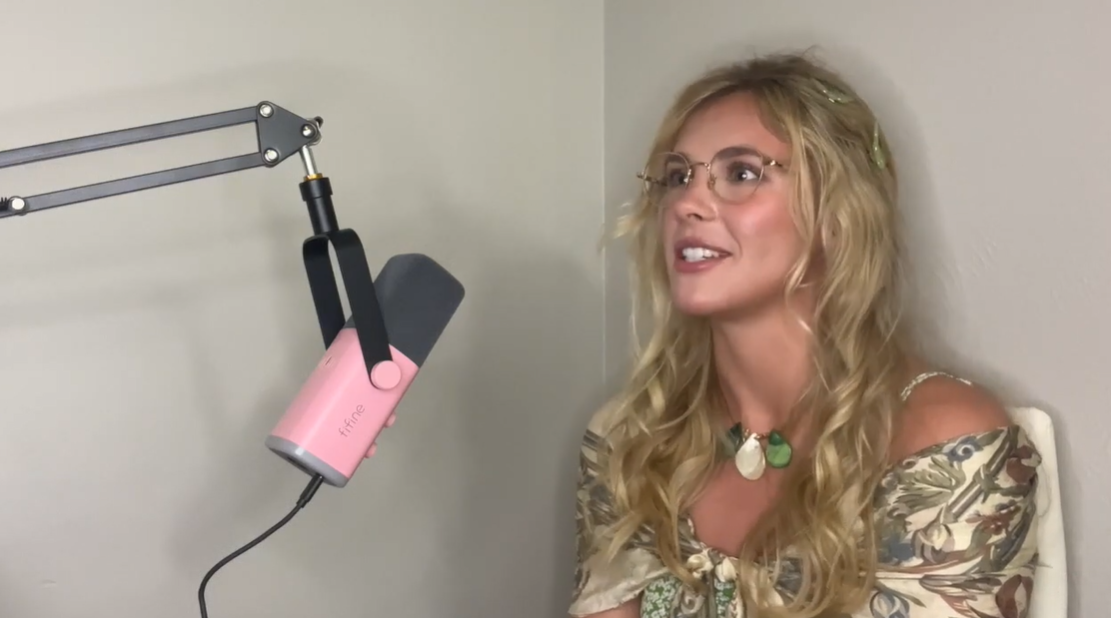 Ashley Michelle Grant during an interview on acting like an actor, sharing her journey in vertical dramas, as posted on September 12, 2024 | Source: YouTube/actinglikeanactor