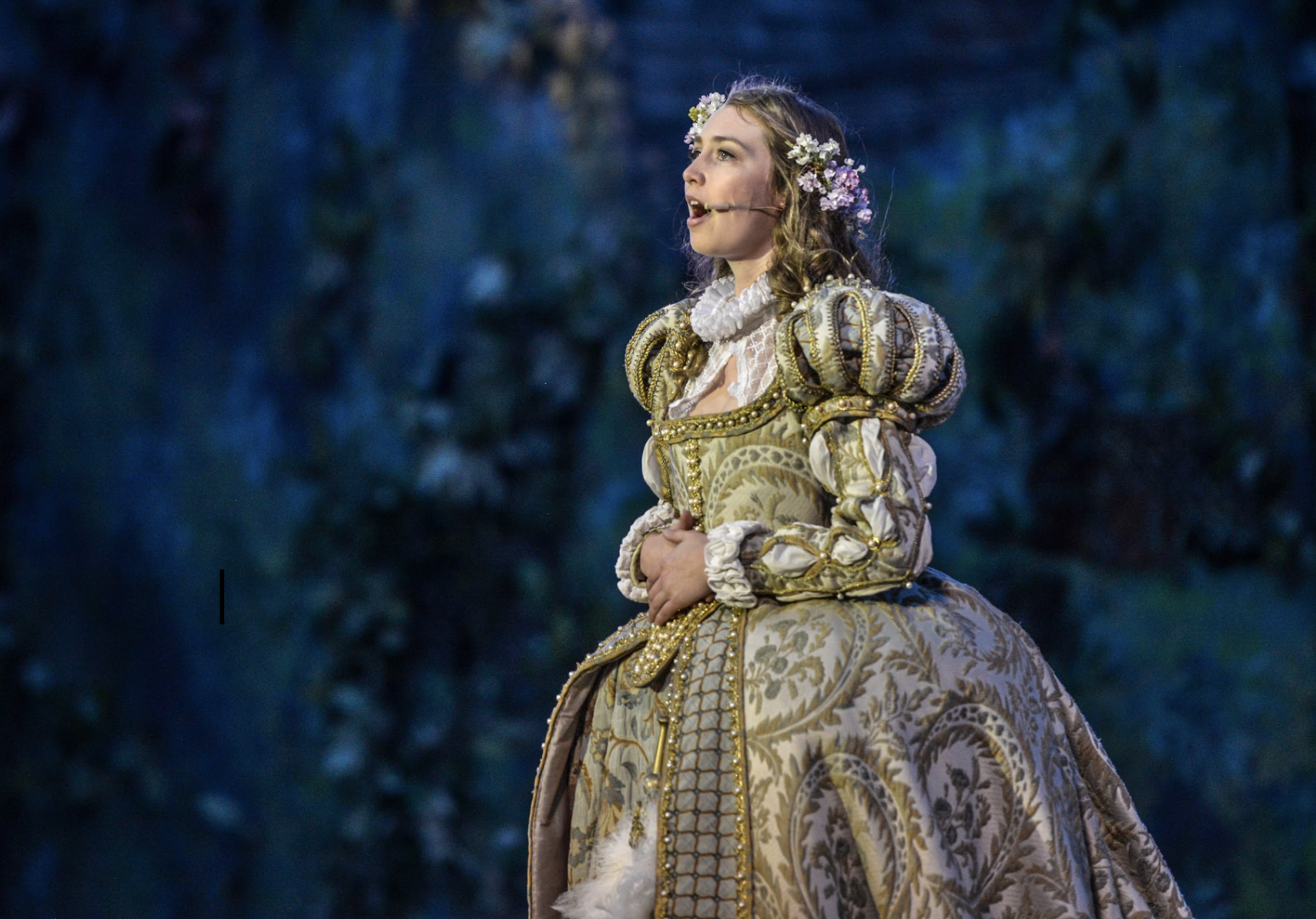 Vice as Eleanor Dare in "The Lost Colony" | Source: Madison Vice