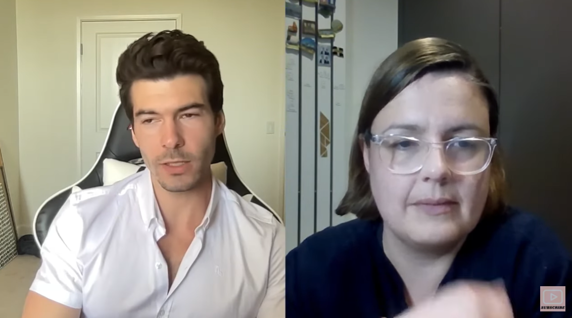 Nick Ritacco and Jen Cooper dive into a deeper conversation about responsibility in vertical storytelling and industry expectations, as posted on May 18, 2025 | Source: YouTube/VerticalDramaLove