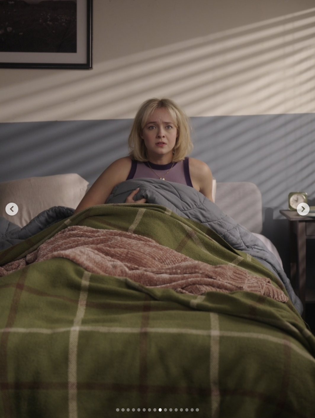 Meg Bush as Edie Van Der Zee in "Scandalous" | Source: instagram/megbush_