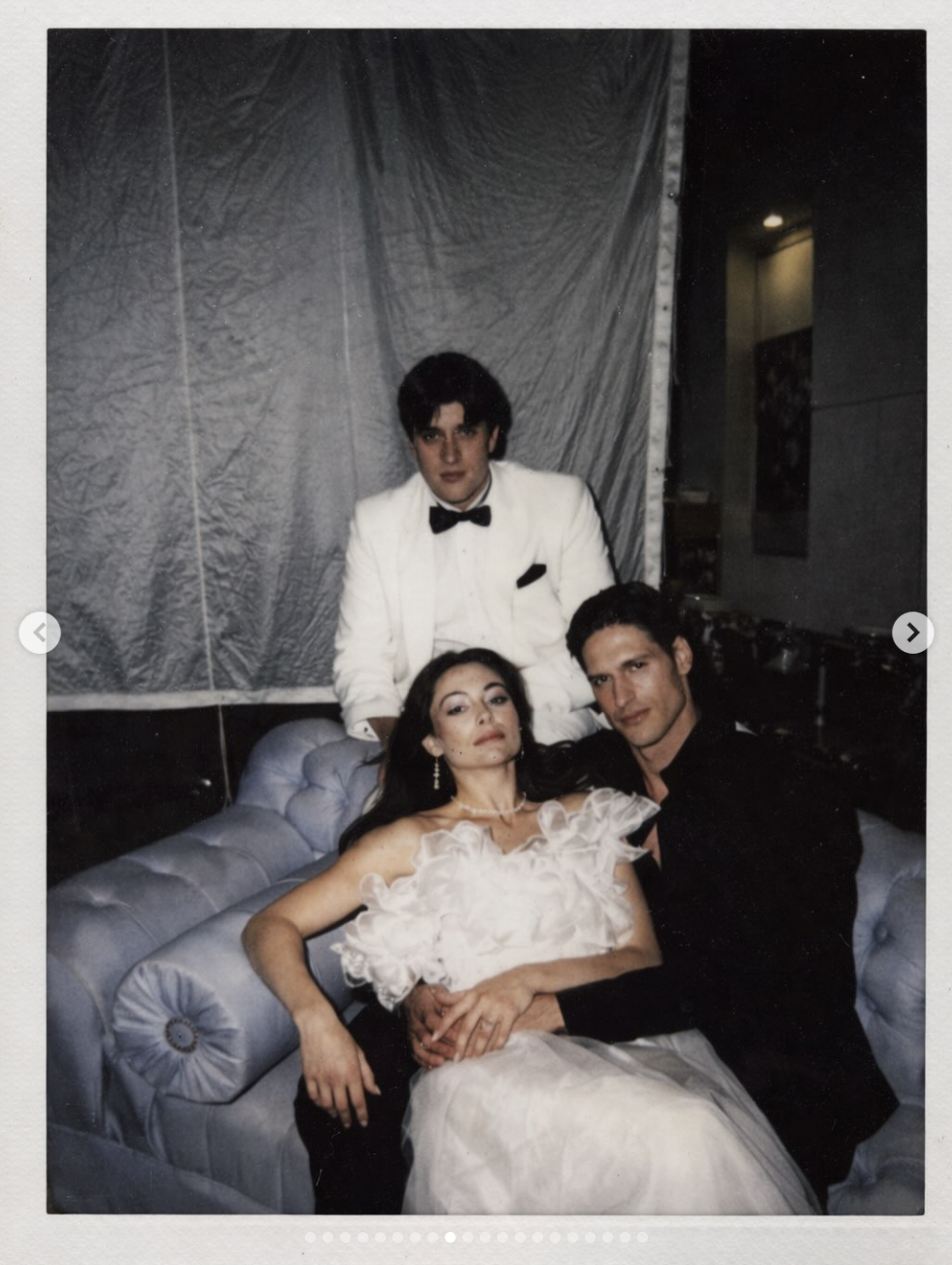 Tate Doppler, Gabrielle Faith Brown, and John Jamieson Michaels behind the scenes of "My Dark Romeo" | Source: instagram/gabriellefaithbrown