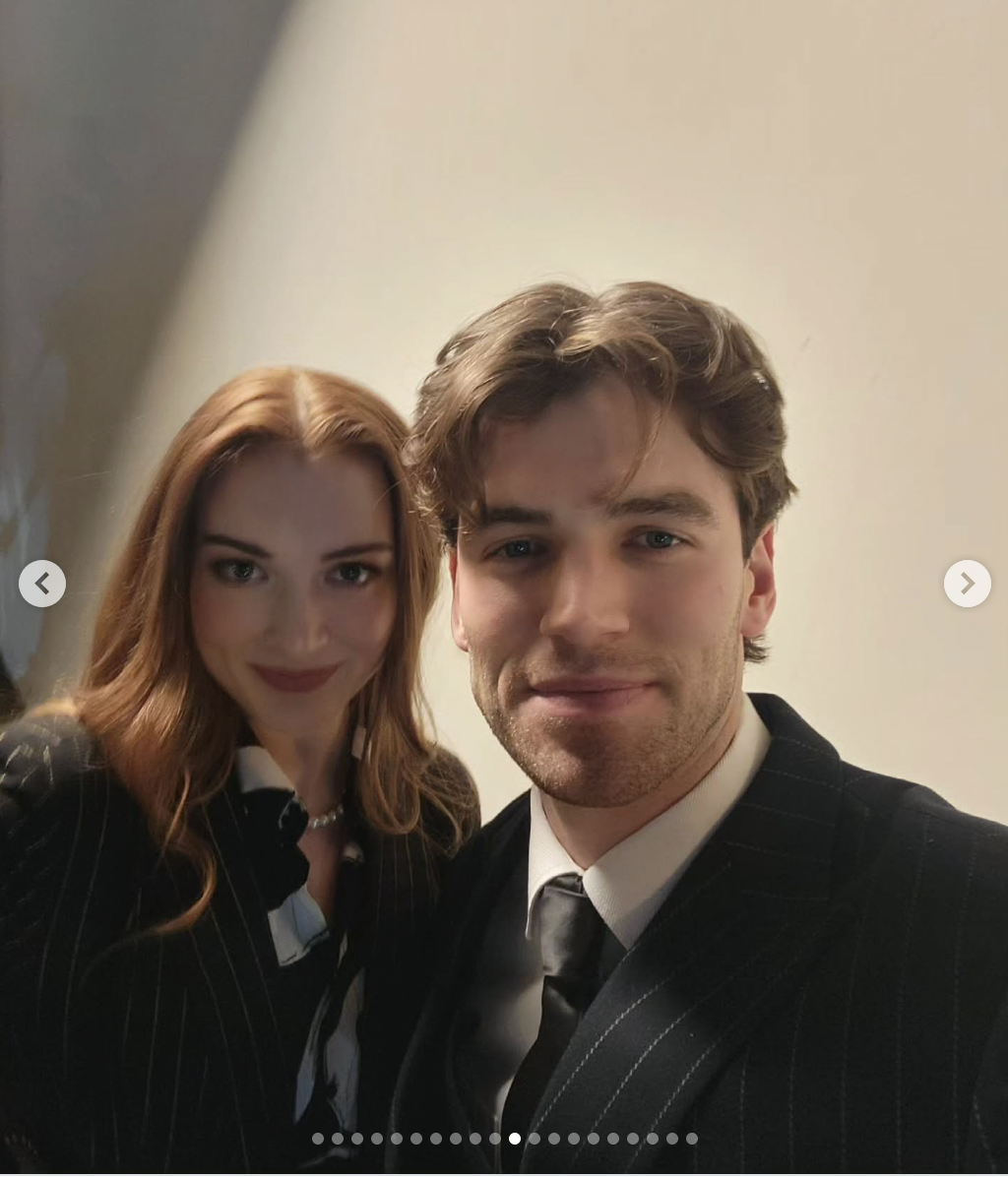 Hannah Record and Noah Fearnley from "Love on the Sidelines" | Source: instagram/hannahmari._