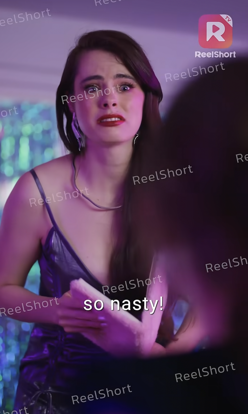 Stacey Marie Keba as Christina Fawkes in "How to Tame a Silver Fox" | Source: youtube/reelshortapp