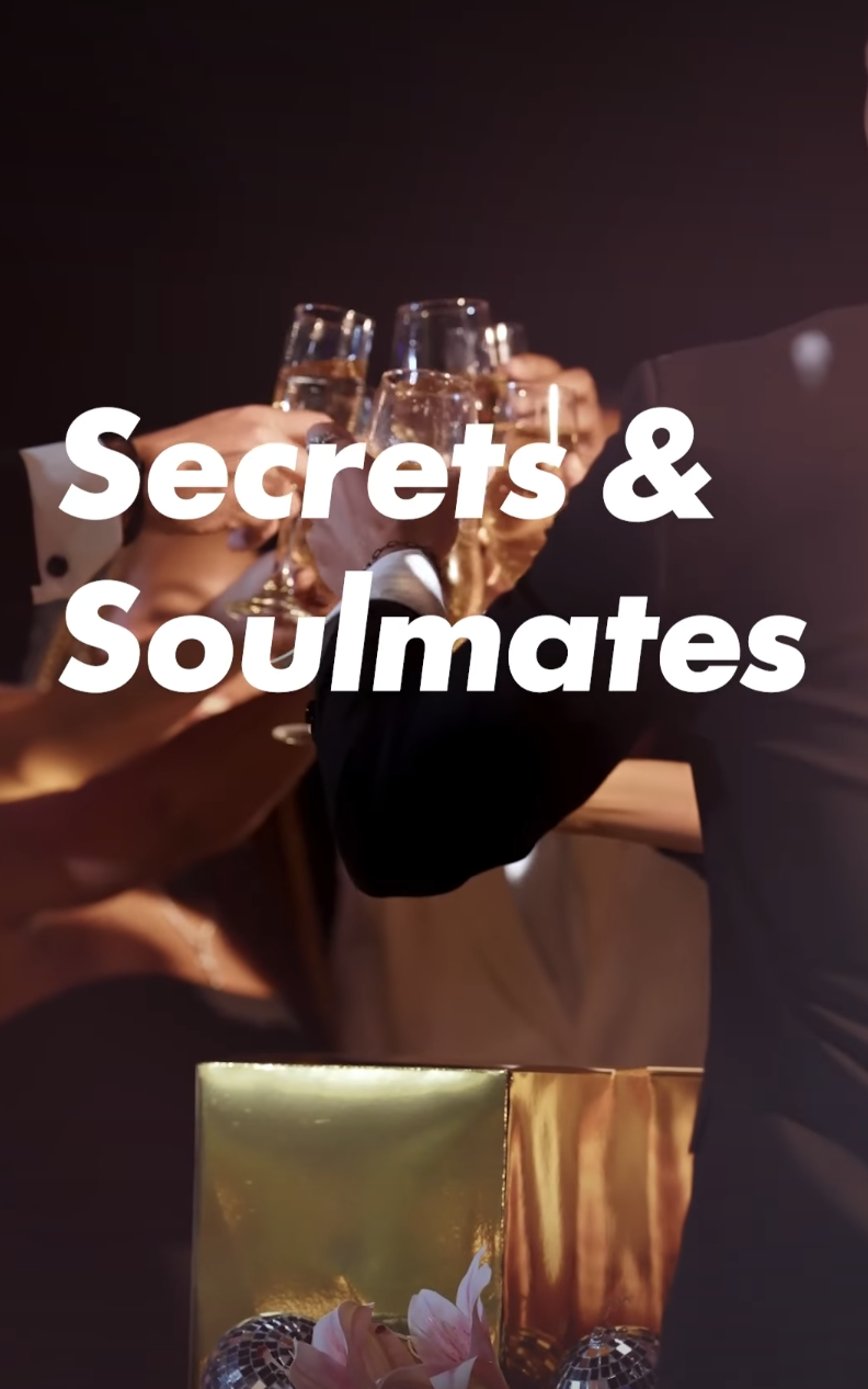 Secrets and Soulmates title card | Source: instagram/reelshort app