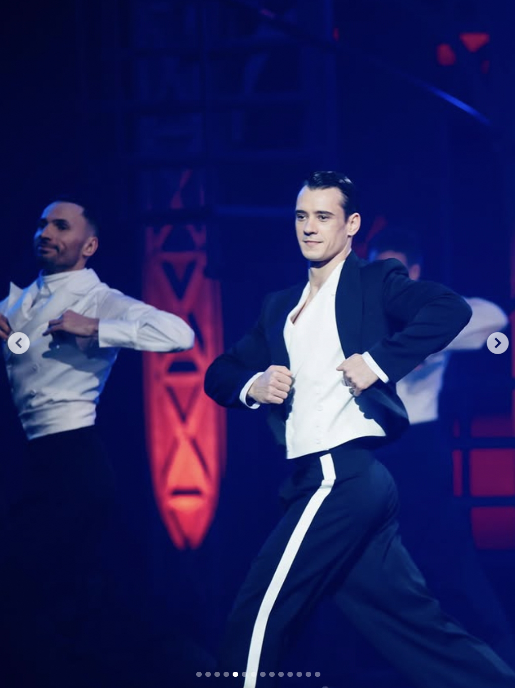 Bogdan Ruban on stage in Kyiv, from a social media post in November 2025 | Source: instagram/rubanbogdan