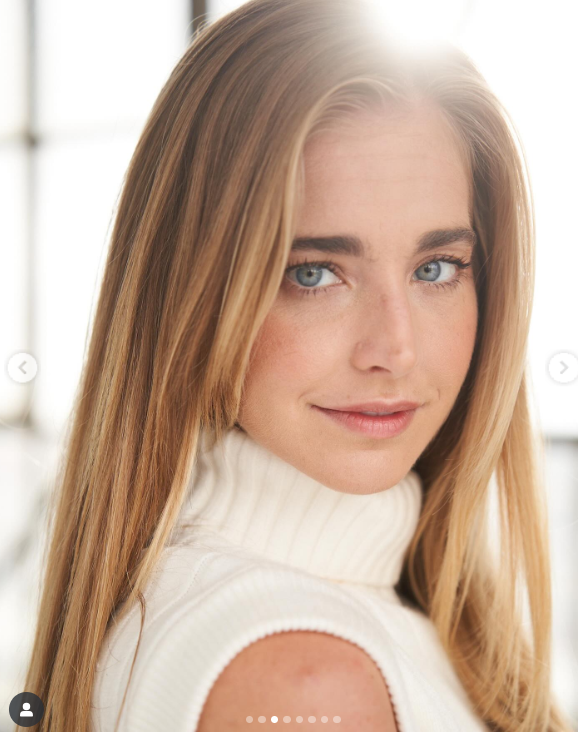 The actress who stars as Cindy Parks in "The Virgin and the Billionaire," as posted on February 15, 2024 | Source: Instagram/rebeccastought