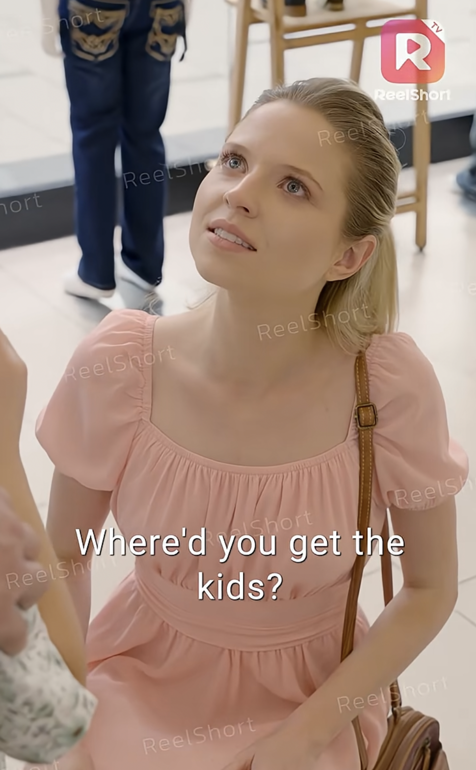 Nicole Mattox as Cassandra Mortensen in "CEO's Twins Want Mommy Back" | Source: youtube/reelshortapp