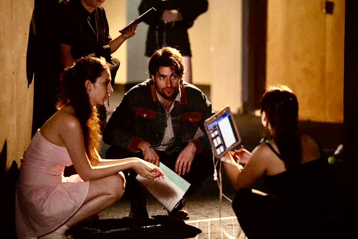 Filming a vertical drama that required him to speak in Spanish | Source: Matteo Corsaro