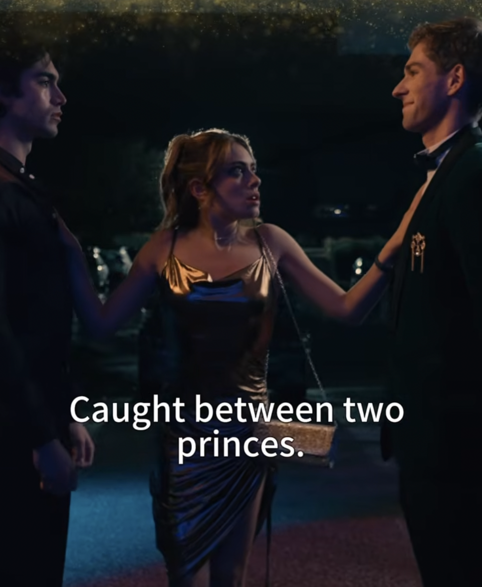 Zoey is caught in a love triangle between Jax Romano and Finn Hawthorne | Source: youtube/reelshortapp