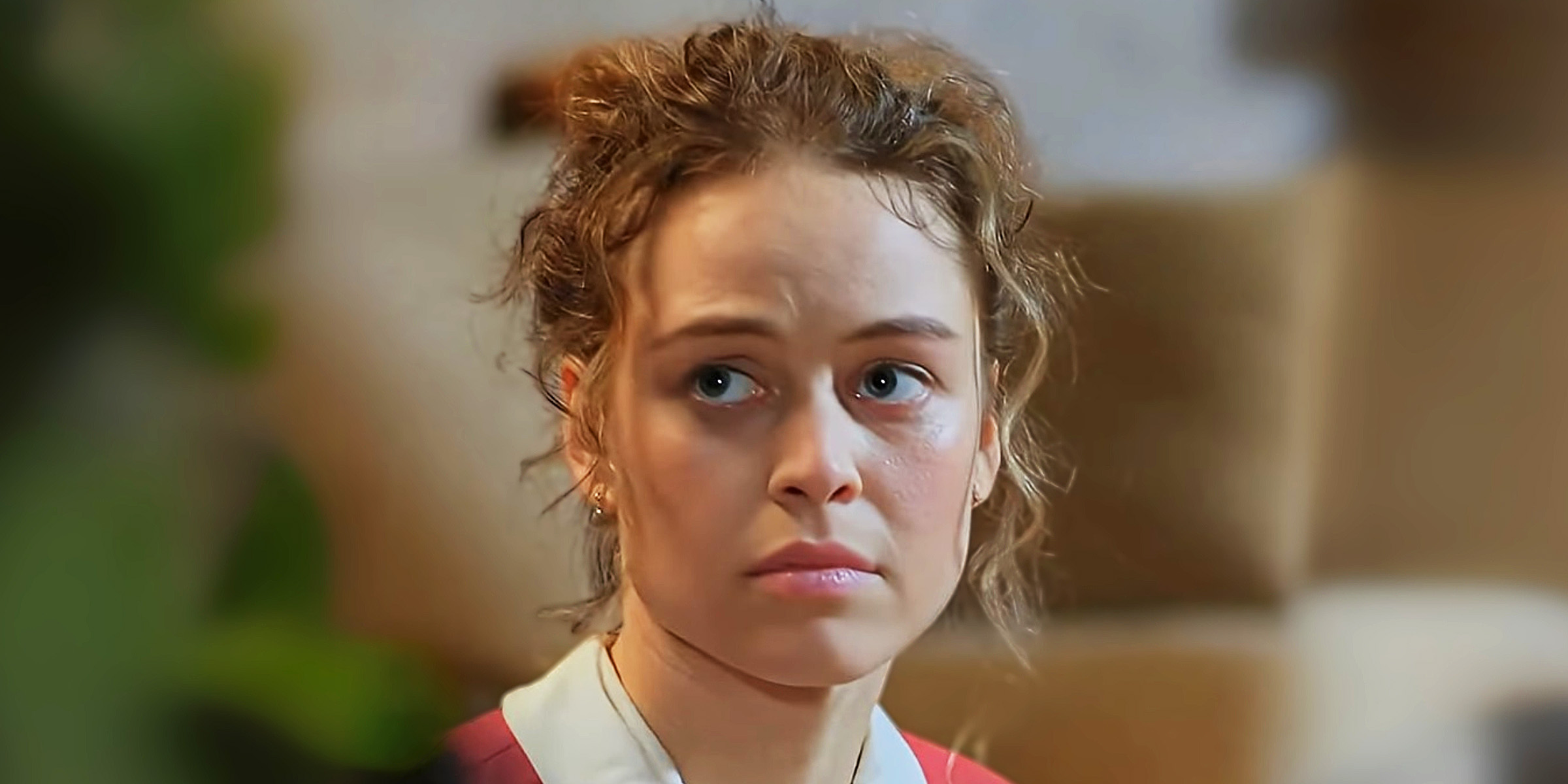 Dasha Tvoronovich in "The Year in His Chains" | Source: Youtube/reelshortapp
