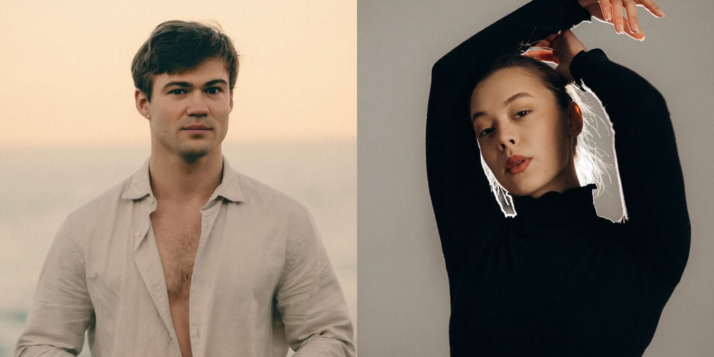 Maksym Samchyk and Oleksandra Pankova | Sources: instagram/__samchyk__ | instagram/oleksa.pankova