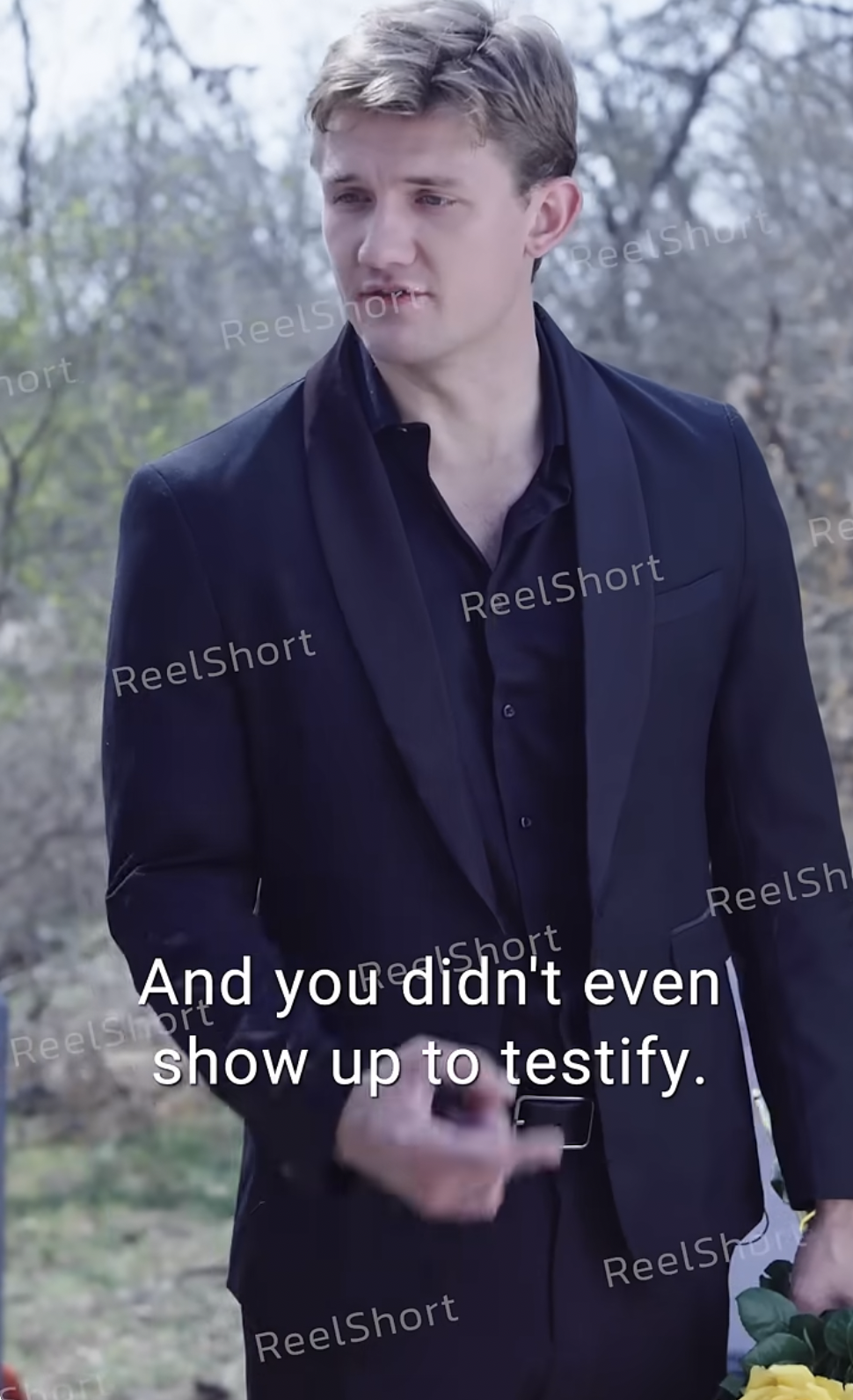 Tyler Johnson Ellis as Alex Brooks in "The Summer My Heart Stopped" | Source: youtube/reelshortapp