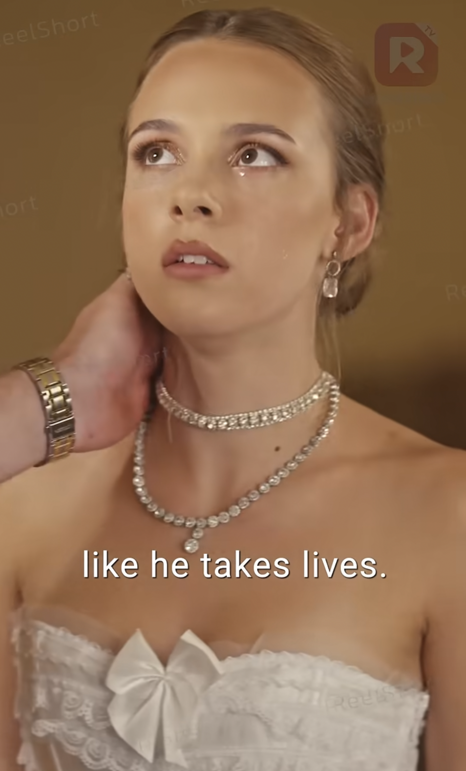 Savannah Coffee as Aria Scuderi in "Bound By Honor" Source: youtube/reelshortapp