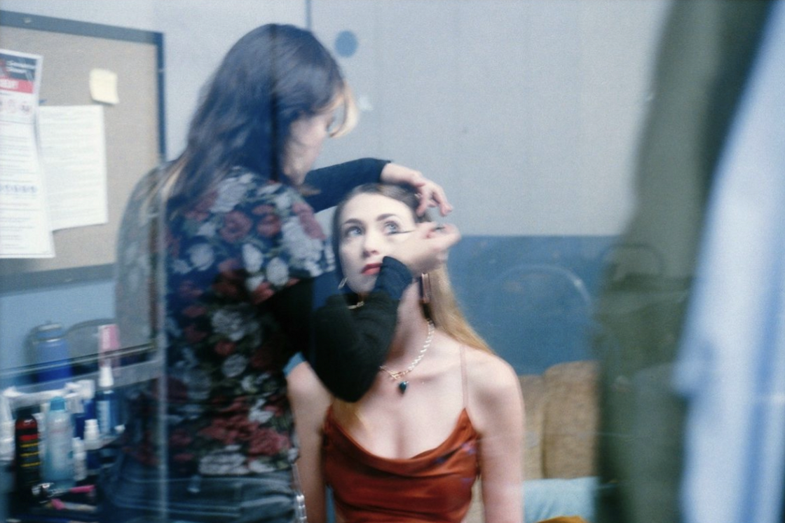 Preparing for a day on the set of "Alpha's Fake or Fated Mate" | Source: Madison Vice