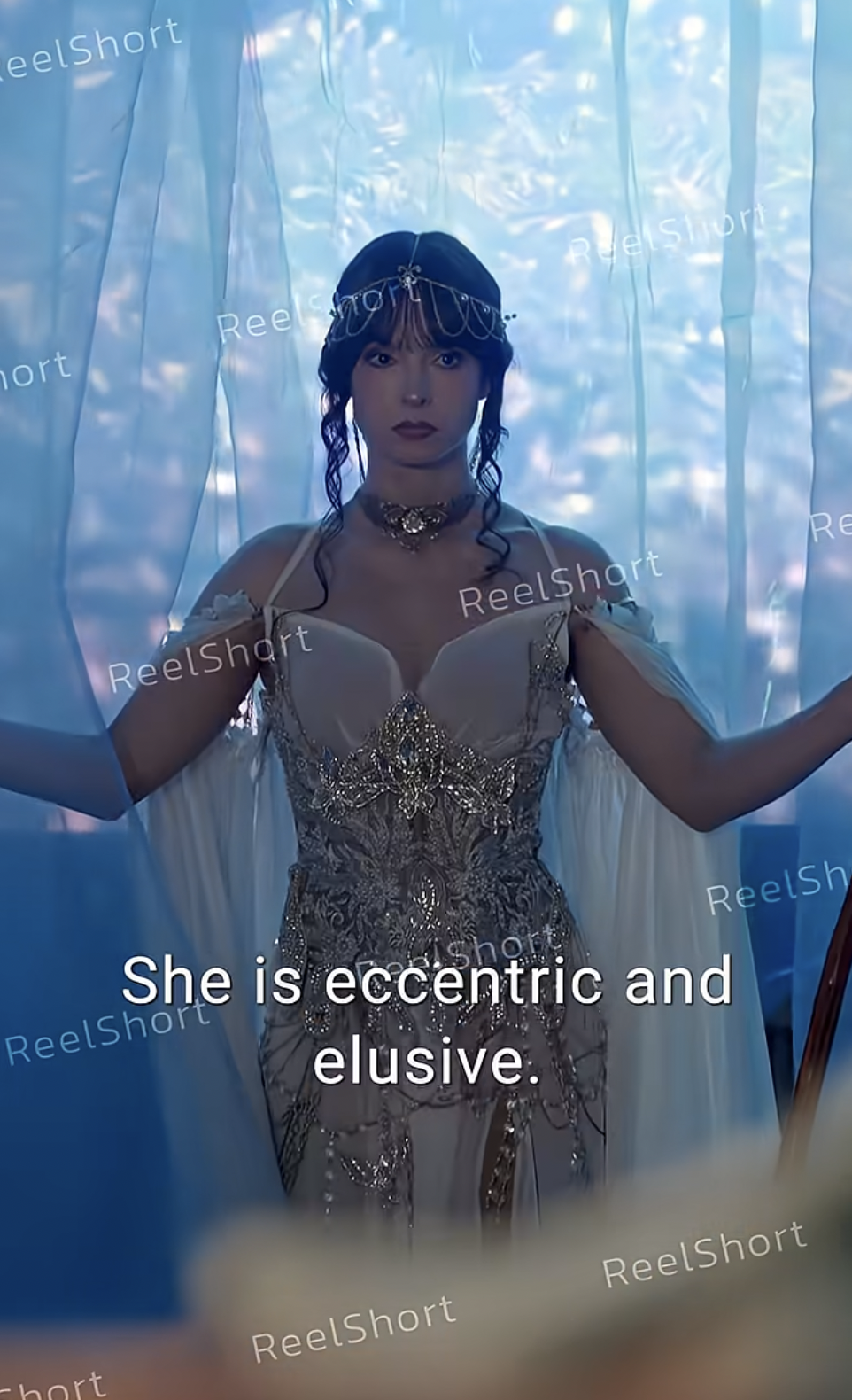 Rosa Singerman as Trixie Amorie in "She's Not Homeless, She's Healer Goddess!" | Source: youtube/reelshortapp
