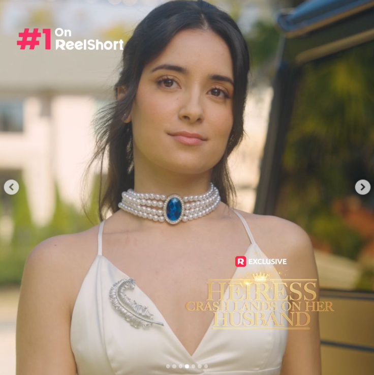 Lily Bloomfield in "Heiress Crash Lands on Her Husband," as posted on February 21, 2025 | Source: Instagram/reelshortapp