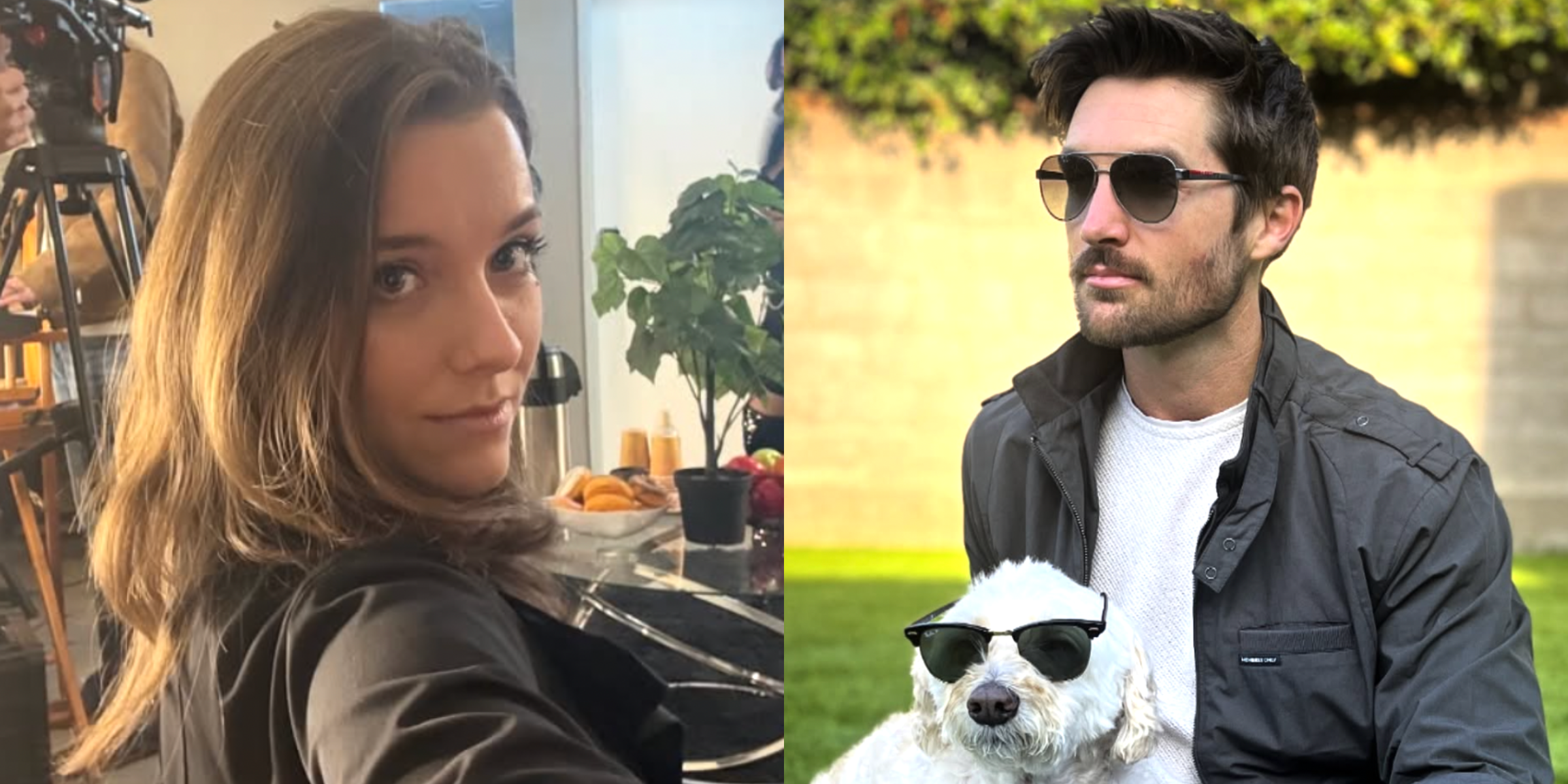 Samantha Drews and Marc Herrmann | Source: Instagram/samanthadrews_, Instagram/marcarthurherrmann