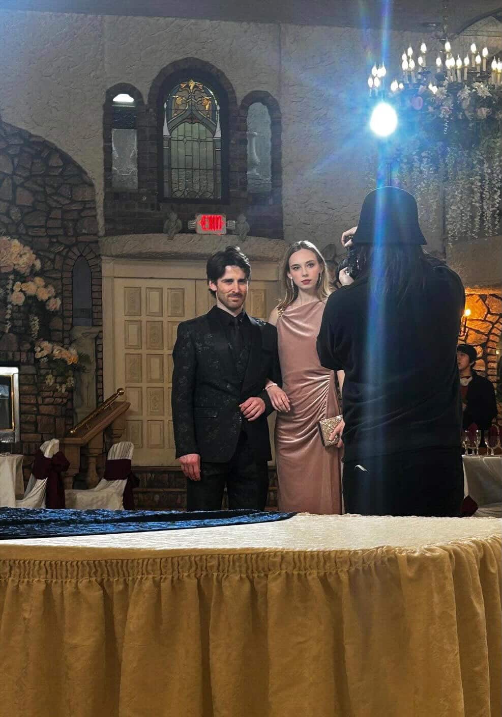 Behind the scenes of her first vertical drama, "My Sister is Not Someone to Mess With" | Source: Gillian Dittmer