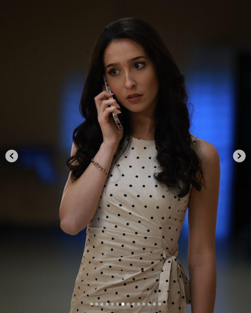 Mariah Moss as Sloan Collins in "Caught Between the Mafia Brothers" | Source: instagram/mariah_moss